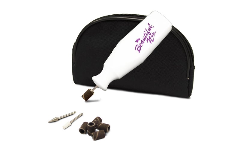 Medicool My Beautiful Nails Portable Travel Size Nail Drill with Case and Bit Kit | MY BEAUTI - Image 1